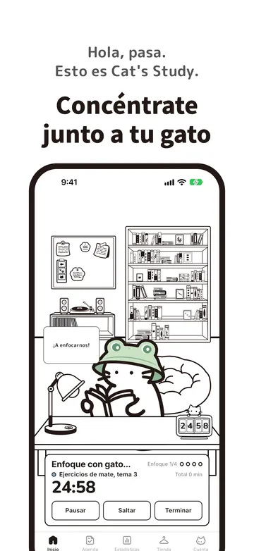 Pantalla 1 de Cat's Study