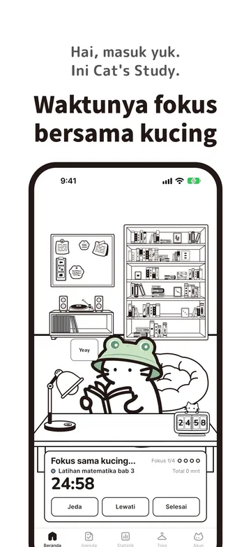 Layar Cat's Study 1